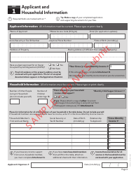 Customer Assistance Application - Sample - City of Philadelphia, Pennsylvania, Page 3