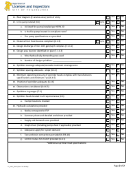 Form P_023_CHK NFPA 13r Sprinkler System Plan Review Checklist - City of Philadelphia, Pennsylvania, Page 2