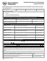 Document preview: Formulario C-5 (BWC-1108) Solicitud De Beneficios Por Fallecimiento Y/O Gastos De Funeral - Ohio (Spanish)