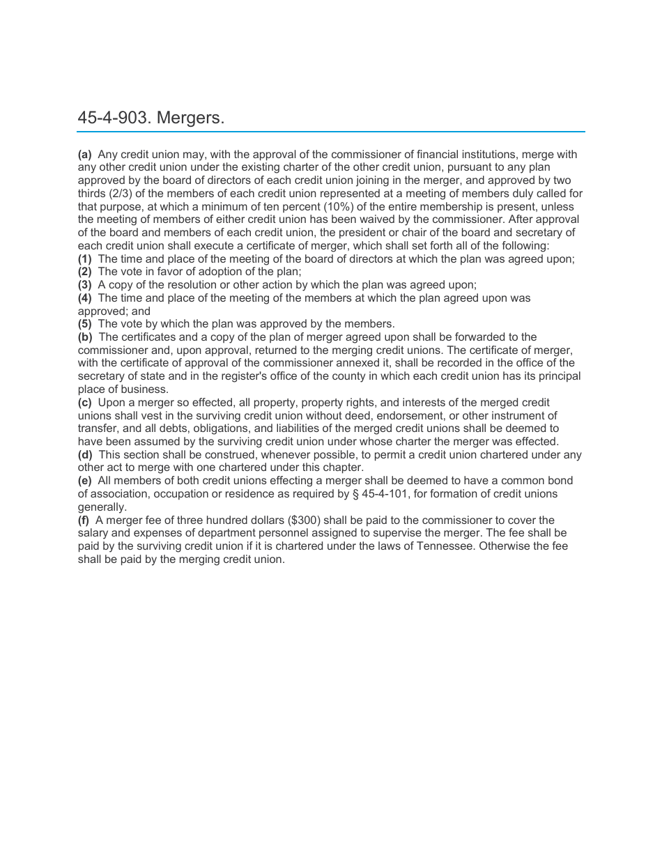 Certificate of Merger - Tennessee, Page 3