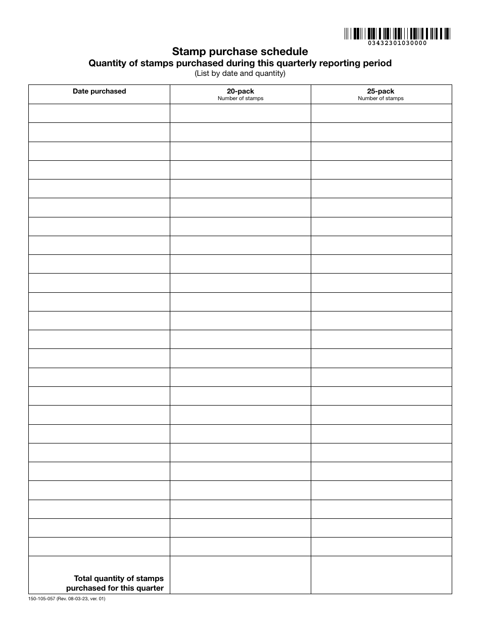 Form OR-511-OUT (150-105-057) Oregon Out-of-State Cigarette Distributor Quarterly Reconciliation Report - Oregon, Page 3