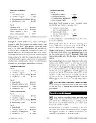 Instructions for Form OR-40, 150-101-040 Oregon Individual Income Tax Return for Full-Year Residents - Oregon, Page 22