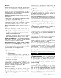 Instructions for Form OR-40, 150-101-040 Oregon Individual Income Tax Return for Full-Year Residents - Oregon, Page 23