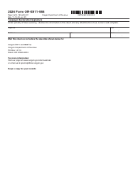 Form OR-E911-988 (150-603-001) Oregon E911/988 Quarterly Tax Return - Oregon, Page 3