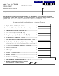 Form OR-PTD-RF (150-490-028) Property Tax Deferral Recertification Form - Oregon, Page 2