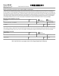 Form OR-EF (150-101-339) Oregon Individual Income Tax Declaration for Electronic Filing - Oregon, Page 2