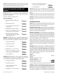 Instructions for Form OR-21, 150-107-114 Oregon Pass-Through Entity Elective Tax Return - Oregon, Page 4