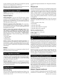 Instructions for Form OR-21, 150-107-114 Oregon Pass-Through Entity Elective Tax Return - Oregon, Page 5