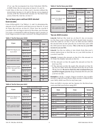 Form OR-FIA (150-101-180) Oregon Farm Income Averaging Instructions for Schedules or-Fia-40, or-Fia-40-n, or-Fia-40-p, and or-Fia-Comp - Oregon, Page 3