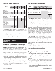 Form OR-FIA (150-101-180) Oregon Farm Income Averaging Instructions for Schedules or-Fia-40, or-Fia-40-n, or-Fia-40-p, and or-Fia-Comp - Oregon, Page 7