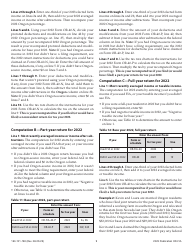 Form OR-FIA (150-101-180) Oregon Farm Income Averaging Instructions for Schedules or-Fia-40, or-Fia-40-n, or-Fia-40-p, and or-Fia-Comp - Oregon, Page 9