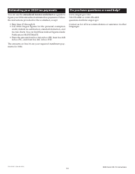 Instructions for Form OR-10, 150-101-031 Underpayment of Oregon Estimated Tax - Oregon, Page 10