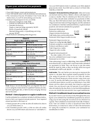 Form OR-ESTIMATE (150-101-026) Oregon Estimated Income Tax Instructions - Oregon, Page 3