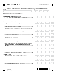 Form OR-40-N (150-101-048) Oregon Individual Income Tax Return for Nonresidents - Oregon, Page 8