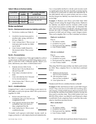 Instructions for Form OR-40-N, 150-101-048, OR-40-P, 150-101-055 - Oregon, Page 27
