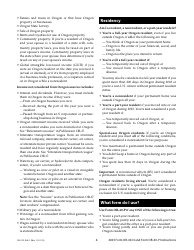Instructions for Form OR-40-N, 150-101-048, OR-40-P, 150-101-055 - Oregon, Page 6
