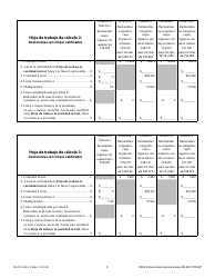 Instrucciones para Formulario 150-101-500-5 Anexo OR-EIC-ITIN-SP Credito Por Ingreso Del Trabajo De Oregon Para Los Declarantes Que Utilizan Numero De Identificacion Personal Del Contribuyente - Oregon (Spanish), Page 9