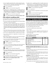 Instructions for Form 150-101-500 Schedule OR-EIC-ITIN Oregon Earned Income Credit - Oregon, Page 3
