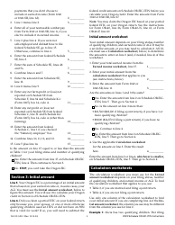 Instructions for Form 150-101-500 Schedule OR-EIC-ITIN Oregon Earned Income Credit - Oregon, Page 5