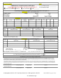 ADFA Form 517 Addendum to Tenant Income Certification - Arkansas