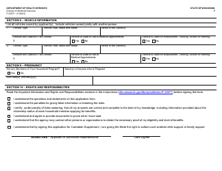 Form F-22571 Caretaker Supplement Application - Wisconsin, Page 5