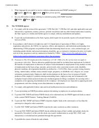 Form F-00974 Agreement Between State of Wisconsin Department of Health Services Wic and Senior Farmers&#039; Market Nutrition Program (Fmnp) and Vendor - Wisconsin, Page 2