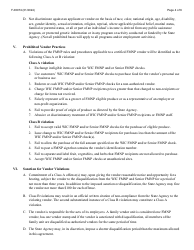 Form F-00974 Agreement Between State of Wisconsin Department of Health Services Wic and Senior Farmers&#039; Market Nutrition Program (Fmnp) and Vendor - Wisconsin, Page 4