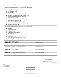 Form F-01118 Child Care Coordination Family Questionnaire - Wisconsin, Page 10