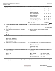 Form F-01118 Child Care Coordination Family Questionnaire - Wisconsin, Page 3