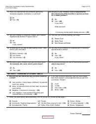 Form F-01118 Child Care Coordination Family Questionnaire - Wisconsin, Page 6