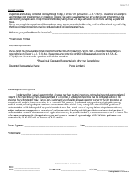 Animal Breeder License Application - Kansas, Page 2