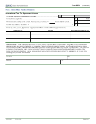Form IMC-2 (EFO00167) Idaho Motor Carrier Application - Ifta Only - Idaho, Page 2