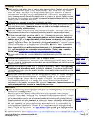 DSHS Form 10-695 Afh Initial Inspection Preparation Checklist - Washington, Page 2