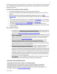 Factory-Built Commercial Buildings - Plan Submittal Checklist - Factory Assembled Structures Program - Washington, Page 2