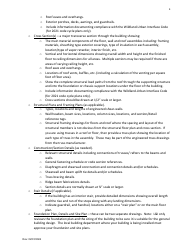 Factory-Built Commercial Buildings - Plan Submittal Checklist - Factory Assembled Structures Program - Washington, Page 4