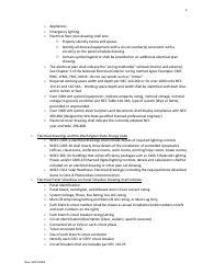 Factory-Built Commercial Buildings - Plan Submittal Checklist - Factory Assembled Structures Program - Washington, Page 6