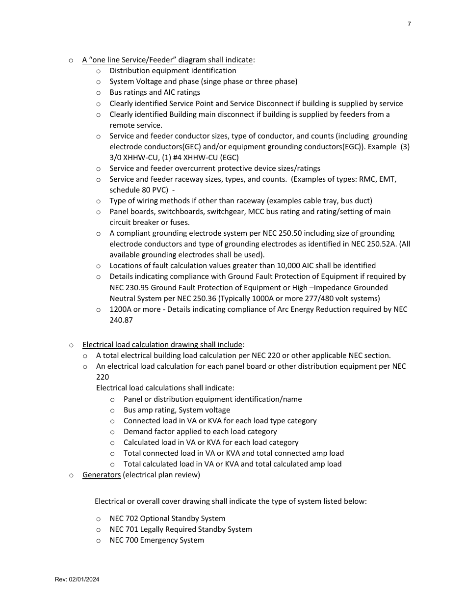 Factory-Built Commercial Buildings - Plan Submittal Checklist - Factory Assembled Structures Program - Washington, Page 7
