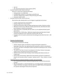 Factory-Built Commercial Buildings - Plan Submittal Checklist - Factory Assembled Structures Program - Washington, Page 8