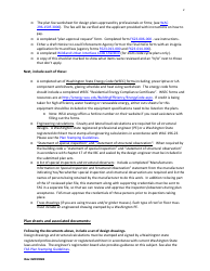 Factory-Built Residential Buildings - Plan Submittal Checklist - Factory Assembled Structures Program - Washington, Page 2