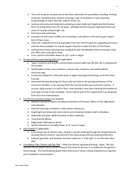 Factory-Built Residential Buildings - Plan Submittal Checklist - Factory Assembled Structures Program - Washington, Page 4