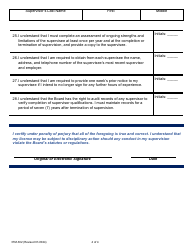 Form 37M-302 Supervisor Self-assessment Report - California, Page 6