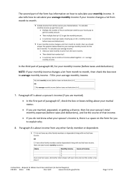 Form FEE101 Instructions - Request to Waive Court Fees and Costs (In Forma Pauperis) - Minnesota, Page 7