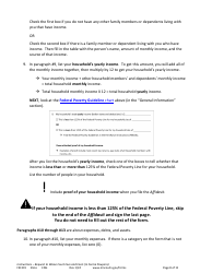 Form FEE101 Instructions - Request to Waive Court Fees and Costs (In Forma Pauperis) - Minnesota, Page 8