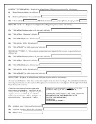 Special Forest Products Permit Application - Pacific Cascade Region - Washington (English/Spanish), Page 3