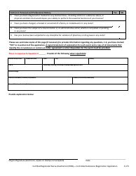 Certified Registered Nurse Anesthetist (Crna) - Controlled Substance Registration Application - Nevada, Page 3