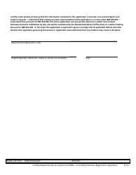 Certified Registered Nurse Anesthetist (Crna) - Controlled Substance Registration Application - Nevada, Page 4