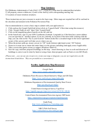 Form AEMS115 Concentrated Animal Feeding Operation (Cafo) Application - Oklahoma, Page 7