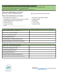 Application Form - Agriculture Energy Systems Pilot Program - Prince Edward Island, Canada, Page 3