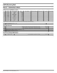 PS Form 3602-R Postage Statement - USPS Marketing Mail, Page 2