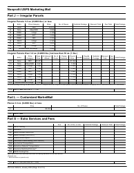 PS Form 3602-N Postage Statement - Nonprofit USPS Marketing Mail, Page 12